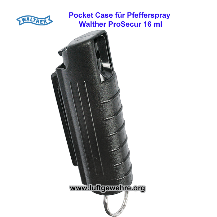 Walther Pro Secur Pfefferspray 16 ml mit Pocket Case.. Luftgewehr-Shop -  Luftgewehre, Schreckschusswaffen, CO2 Waffen, Luftpistolen kaufen
