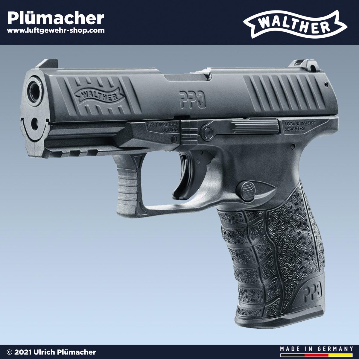 Schreckschuss - Gas Signal Pistole - Walther - P99 - 9