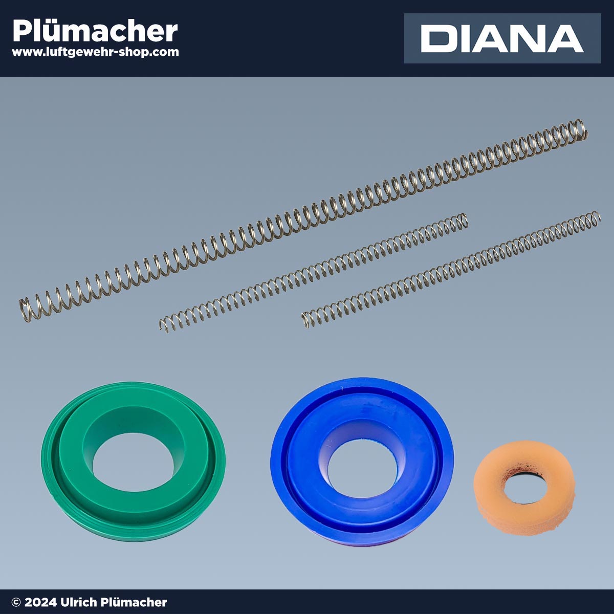 Reparatursatz Diana 75 Luftgewehr - Federn und Dichtungen für das DIANA 75 Match