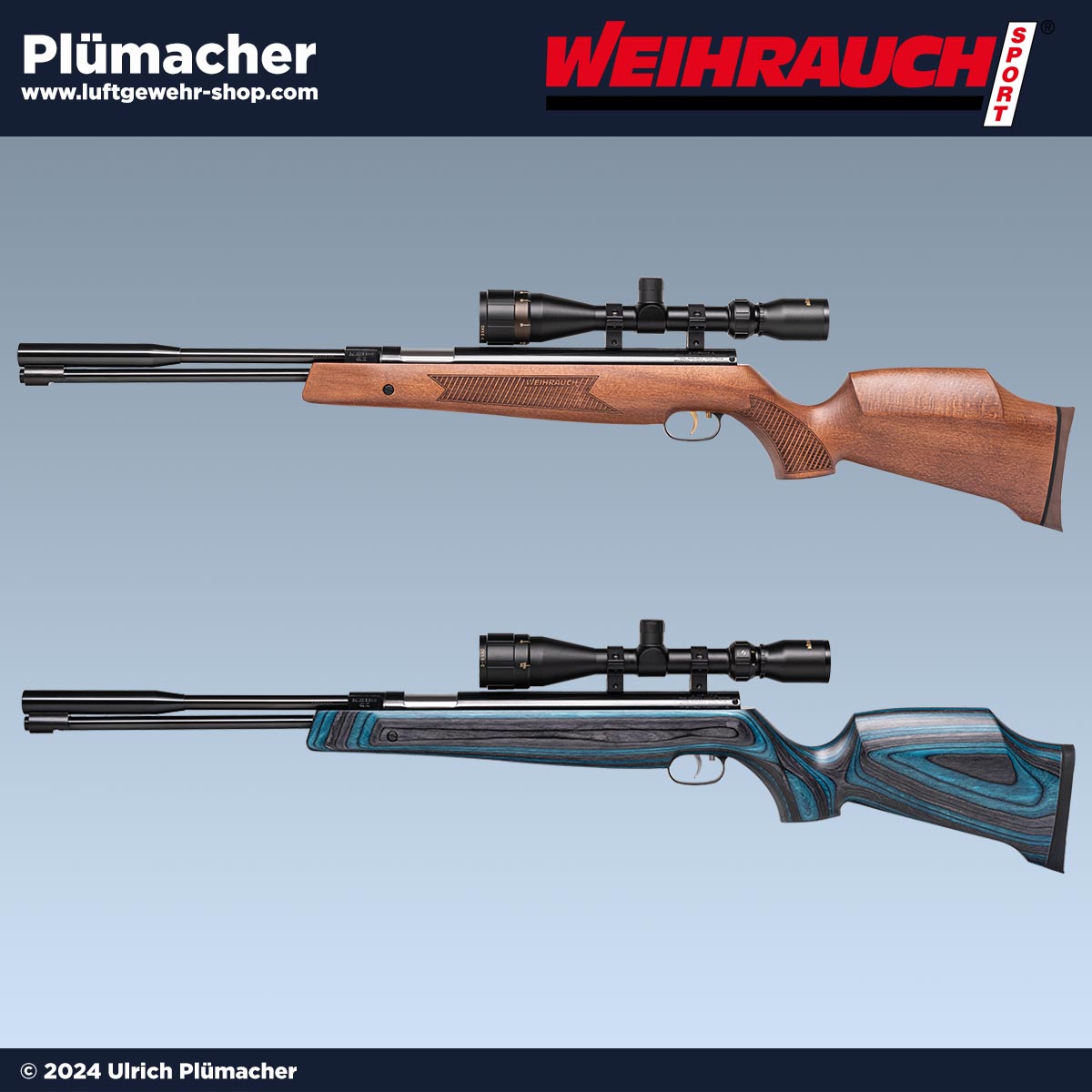 Weihrauch HW 97 K Weitschuss Luftgewehr mit Unterspannhebel