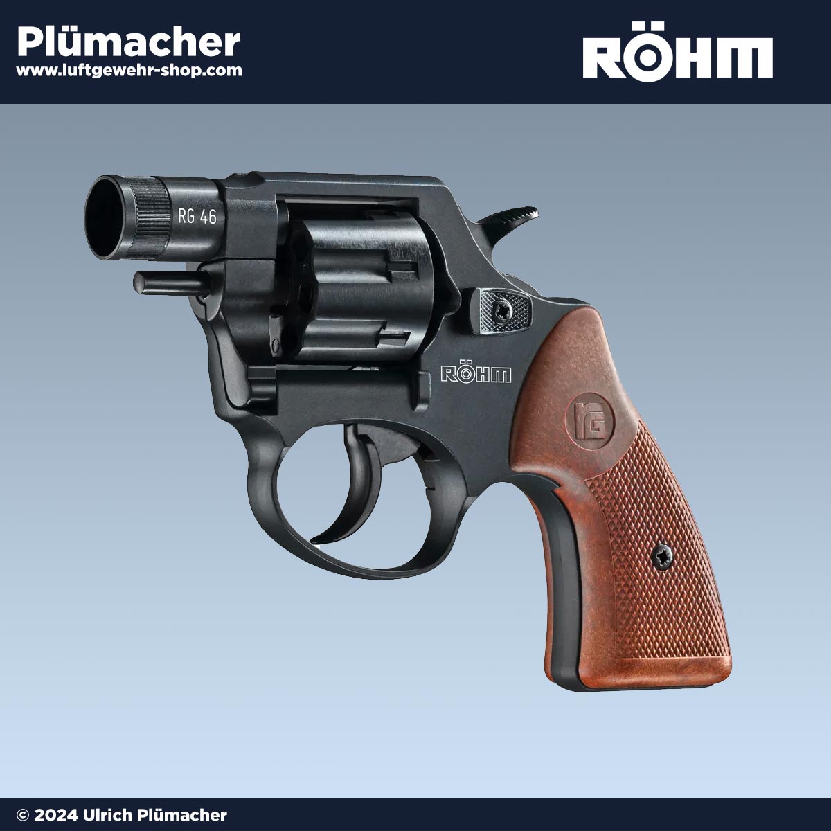 Röhm RG 46 Schreckschussrevolver 6 mm Flobert