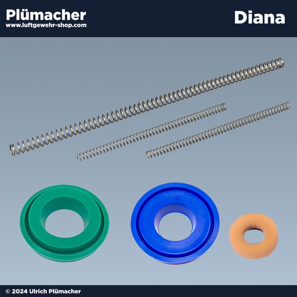 Reparatursatz Diana 75 Luftgewehr - Federn und Dichtungen für das DIANA 75 Match