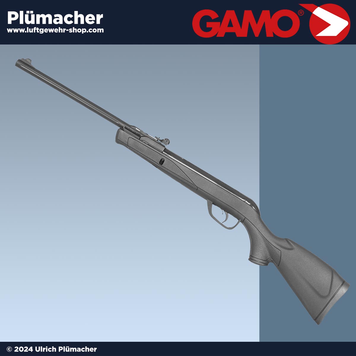 Luftgewehr Gamo Delta black 4,5 mm Diabolo