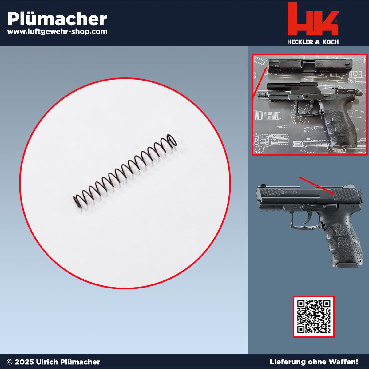 Heckler & Koch Schlagbolzenfeder HK P30