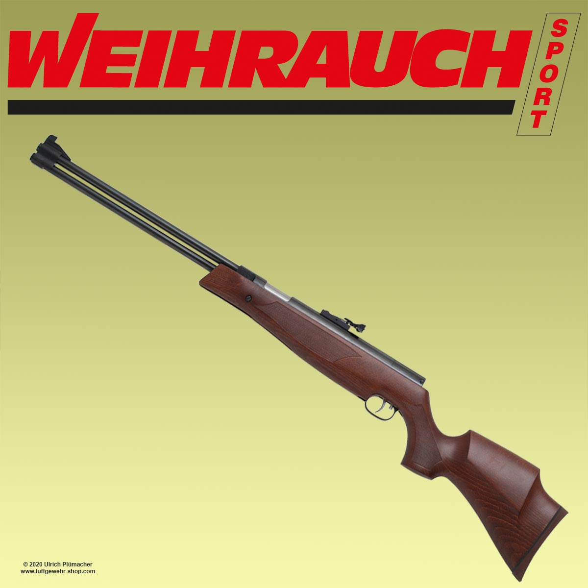 Weihrauch HW 77 Unterspannhebel Luftgewehr im Kaliber 5,5 ...